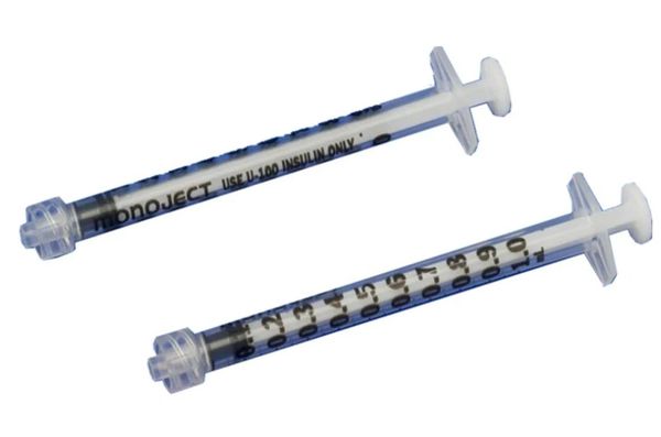 Z1180100777 Monoject Tuberculin Syringe, Luer-Lock Tip, 1mL, 60EA/BX