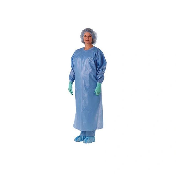 5210PG - Cardinal Health Isolation Gown, Over-the-Head, Plastic F ...