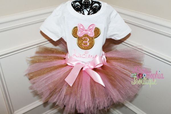 minnie mouse tutu set