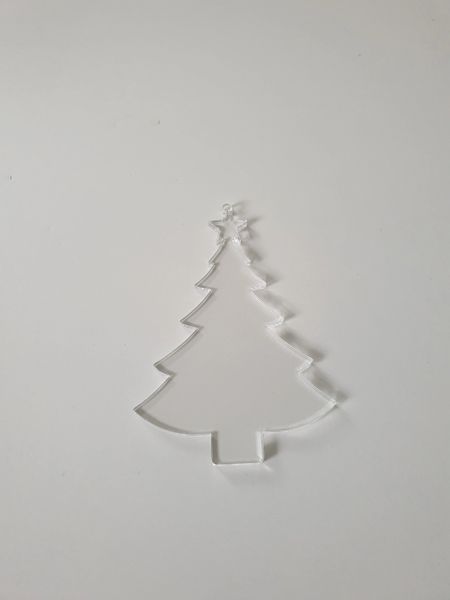 Download 10x Acrylic Christmas Trees Decoration Perspex Blank Craft PSD Mockup Templates