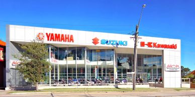 Vision Construction Motorbike showroom builder.