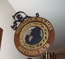 Sherlock Holmes Bar Tasarım Çalışması