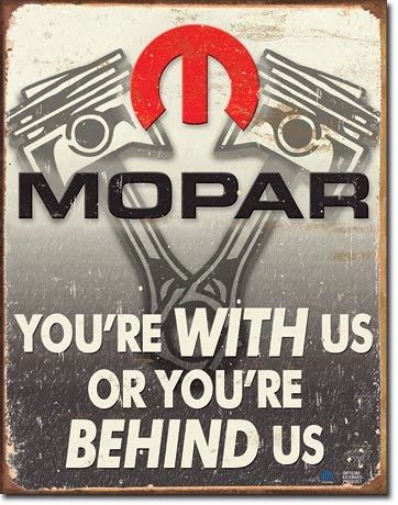 MOPAR Vintage Metal Sign