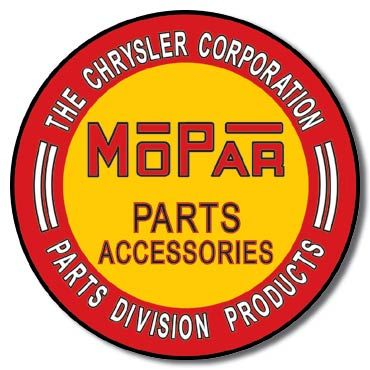 Mopar Parts & Accessories Metal Sign