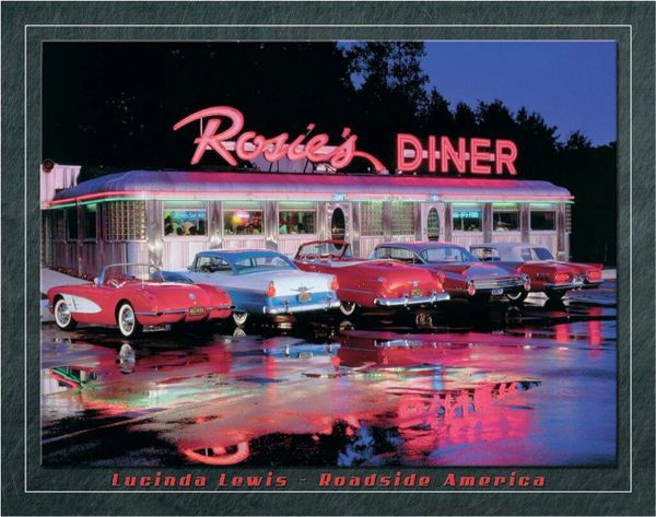 Rosie's Diner Vintage Metal Sign