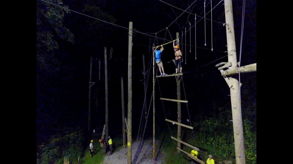 Climb Night Away Camp Guyasuta