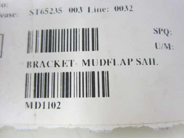 Mudflap Bracket Anti Sail MD1102/GMX1102