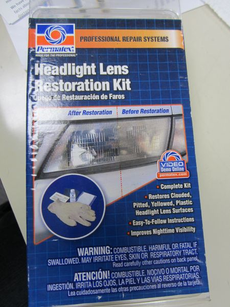 Permatex Headlight Restoration Kit 09135