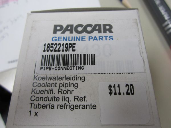 Paccar Connecting Pipe 1852219PE