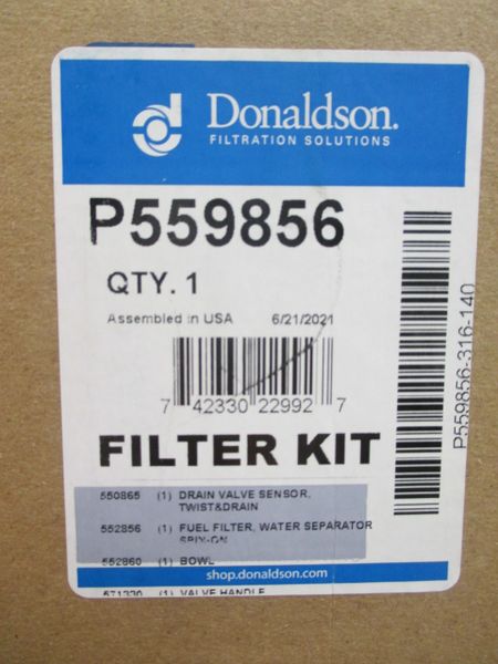 Donaldson Fuel Filter Kit P559856