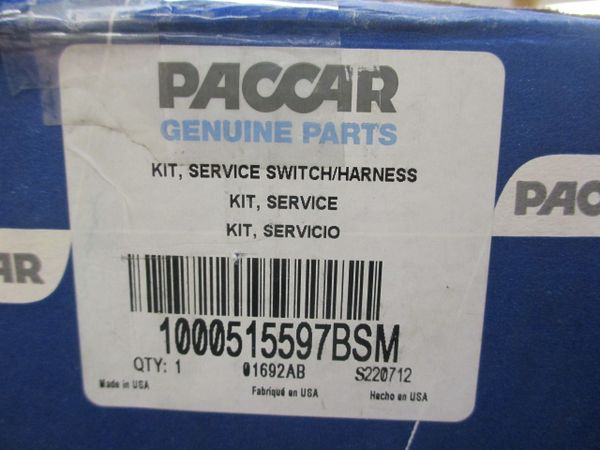 Paccar Service Kit 1000515597BSM (Bergstrom harness 1000476309)