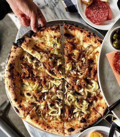 Pizza slices
