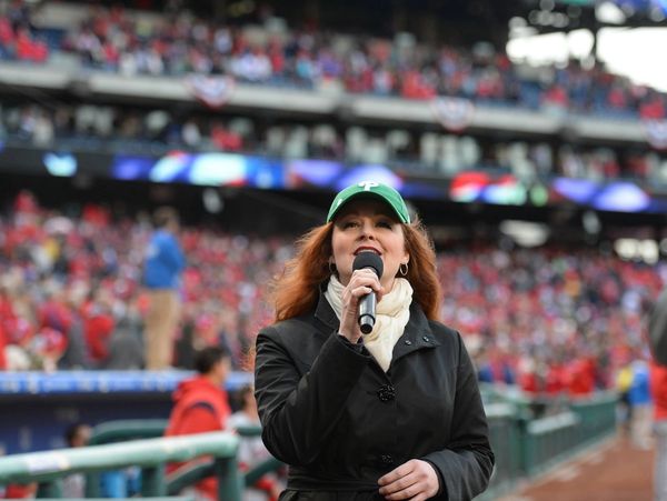 Rebecca Robbins, Philadelphia Phillies, Opening Day, God Bless America, 7th Inning Stretch.