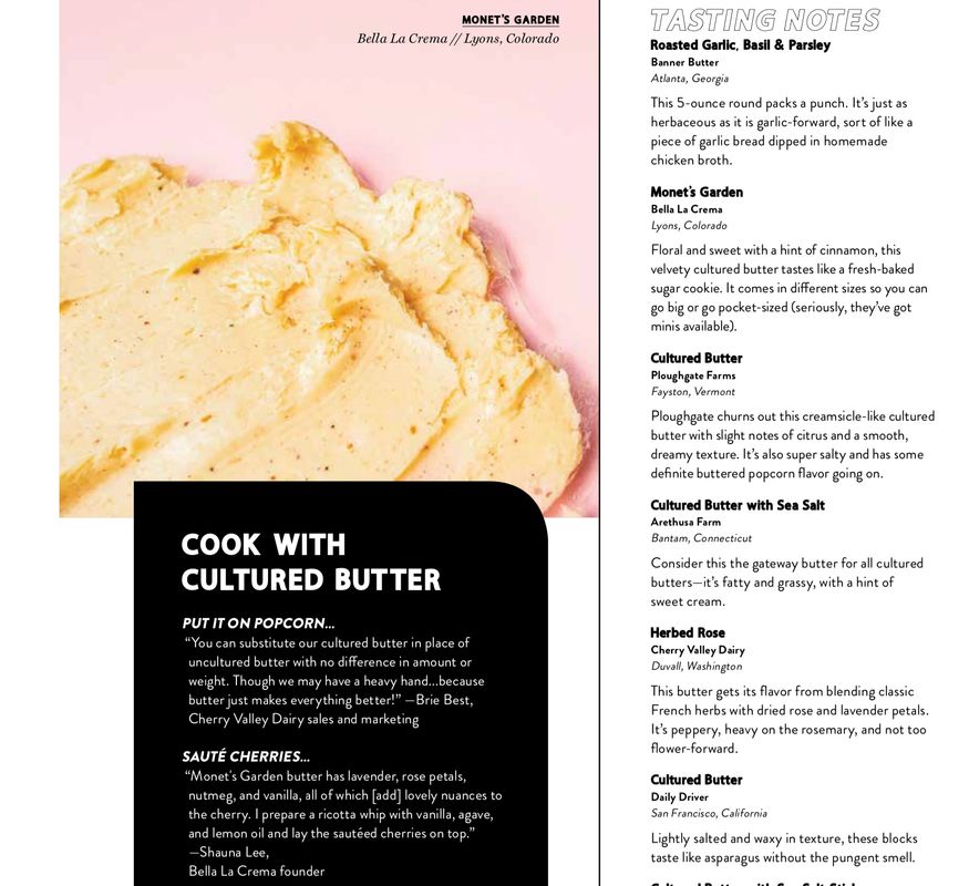 European French Gourmet Food Organic Butter Bella La Crema