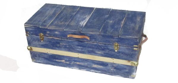 Refurbished 1820's Steamer Trunk/bar (will entertain reasonable