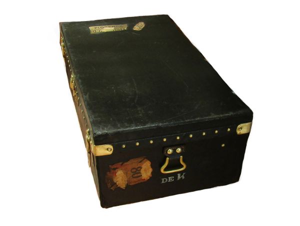 Rare Louis Vuitton Auto Trunk in Great Condition  Randall Barbera Antique  Trunk Restoration and Design