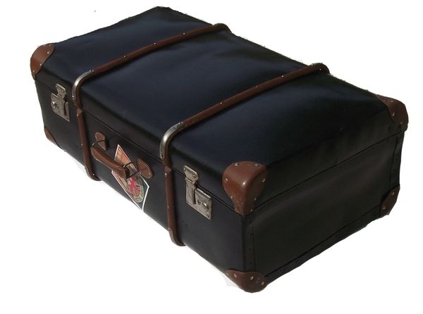 Vintage Black Trunk