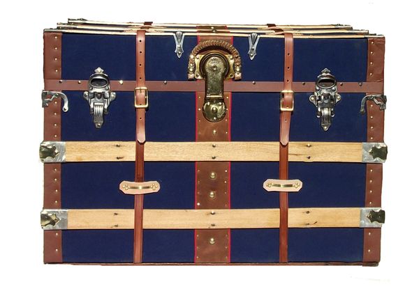 Antiques Atlas - Quality Steamer Trunk