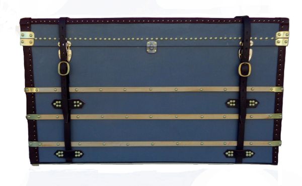 Louis Vuitton Monogram Carriage Trunk, Antique Trunk Restoration & Design  RANDALL BARBERA