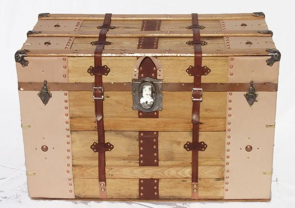 Wardrobe Trunk Conversion  Randall Barbera Antique Trunk