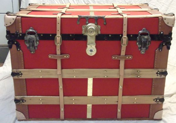 Louis Vuitton Monogram Carriage Trunk, Antique Trunk Restoration & Design  RANDALL BARBERA