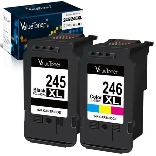 Canon 245XL and 246XL (Black & Color - A pack with 2)