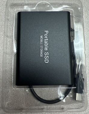Portable External Hard Drive (8TB USB 3.1 SSD)