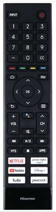 Hisense Android TV Remote