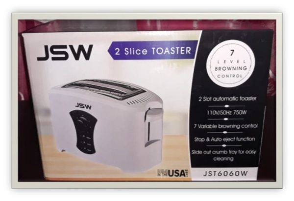 JSW Toaster - 2 Slice Toaster