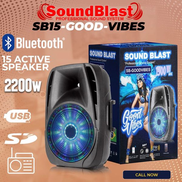 Sound Blast 15 - Good Vibes with Stand