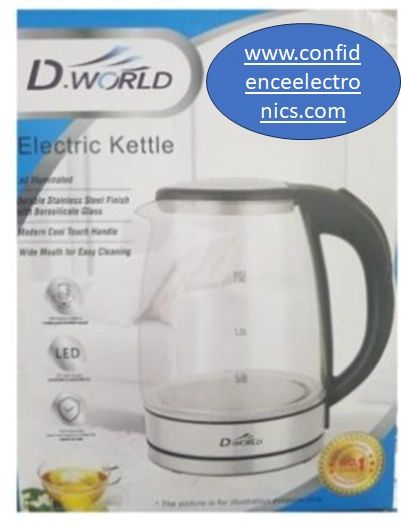 D.World Glass Electric Kettle