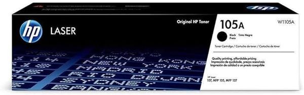 HP 106A OriginalToner for HP Laserjet MFP 137FNW) (Black)