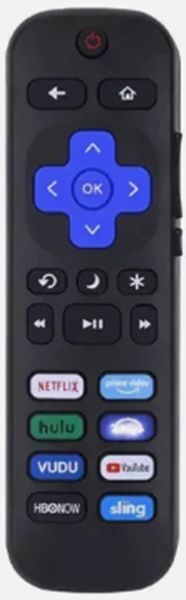 Remote For Roku TV TCL Sanyo Element Haier RCA LG Onn Philips JV