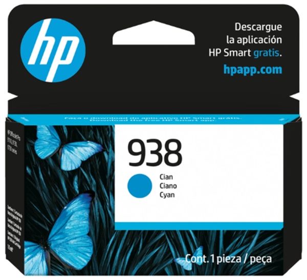 HP 938 Cyan for HP 9130 All-in-One Color Printer