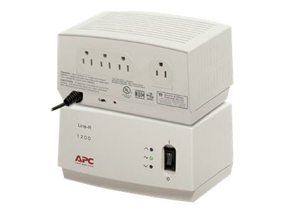 APC Line-R 1200VA - Automatic voltage regulator - AC 120