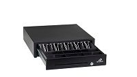 Bematech Logic Controls POS Cash Drawer - Black - RJ-12 Universal Cable Included for POS Printer