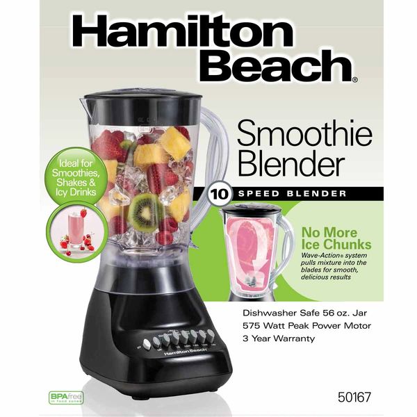 Hamilton Beach 10 Speed (Plastic) Blender