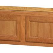Chadwood Oak wall cabinet 30w x 12d x 21h (Local Pickup Only)