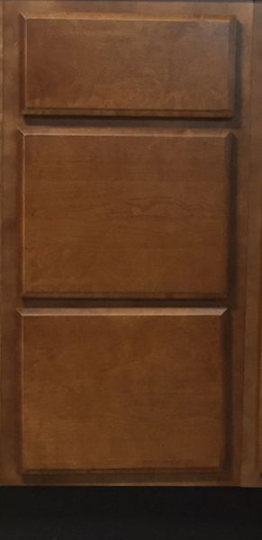 Bristol Brown Drawer Base Cabinet 15w x 24d x 34.5h (Local Pickup Only)