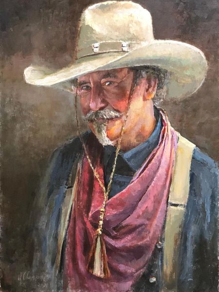 Giclee Print of (Kissing Bandit) from Oil Paintings by Wayne E Campbell