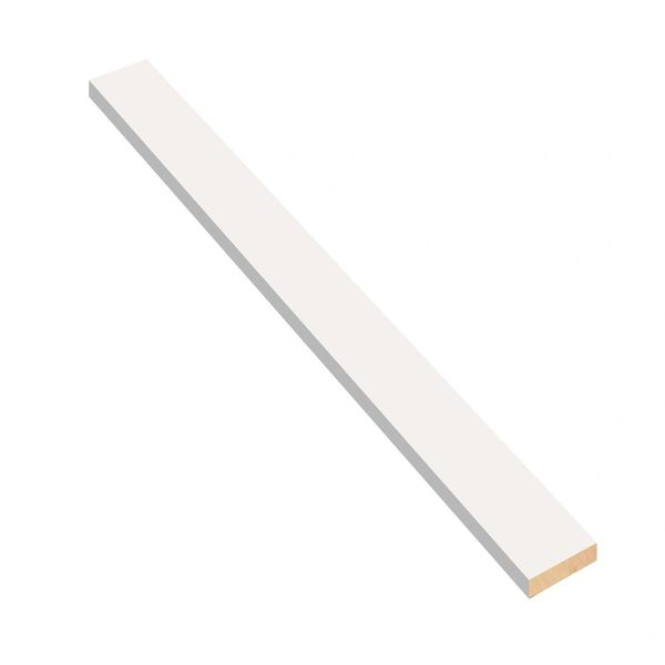 D White Filler 6" w 36" hx 3/4" thick solid hard wood