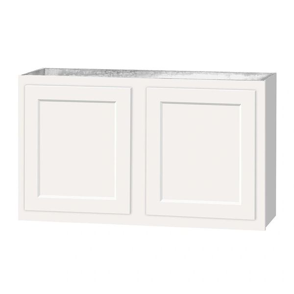 D White Shaker wall cabinet 36w x 12d x 21h (Local Pickup Only)