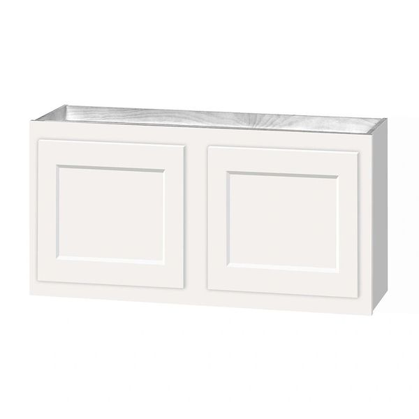 D White Shaker wall cabinet 36w x 12d x 15h Local pick up only.