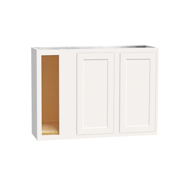 D White Shaker wall Corner cabinet 42w x 12d x 30h (Local Pickup Only)