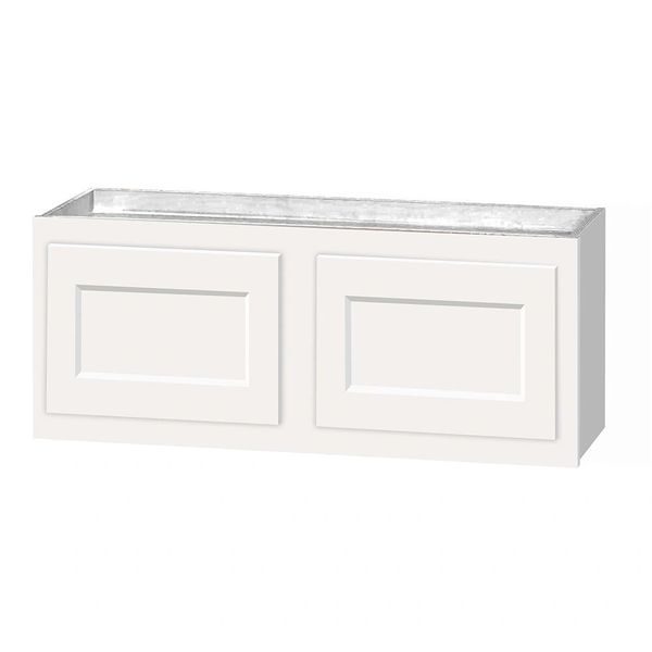 D White Shaker wall cabinet 36w x 12d x 12h (local pickup only).