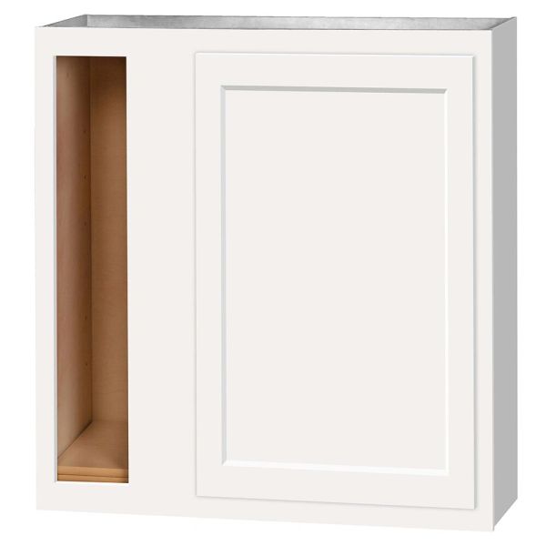 D White Shaker wall Corner cabinet 36w x 12d x 30h (Local Pickup Only)