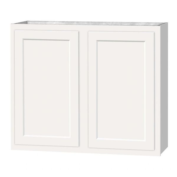 D White shaker wall cabinet 36w x 12d x 30h (Local Pickup Only)