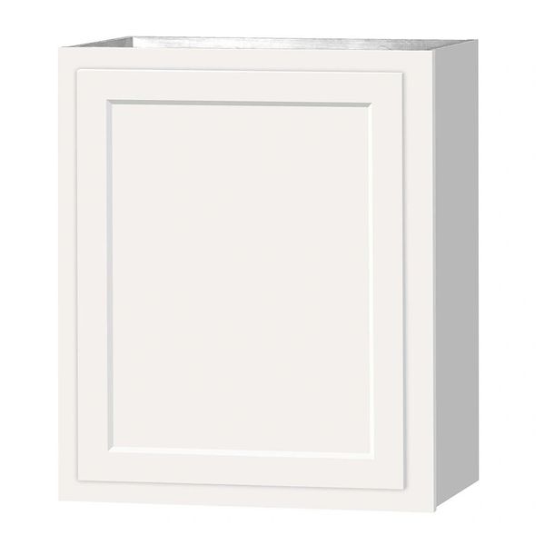 D White shaker wall cabinet 24w x 12d x 30h (Local Pickup Only)