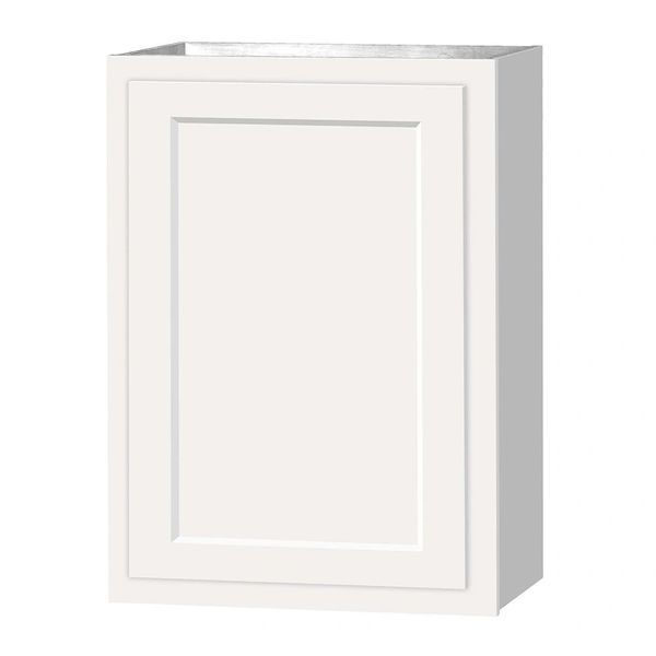 D White shaker wall cabinet 21w x 12d x 30h (Local Pickup Only)