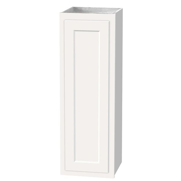 D White shaker wall cabinet 09w x 12d x 30 (local pickup only).h